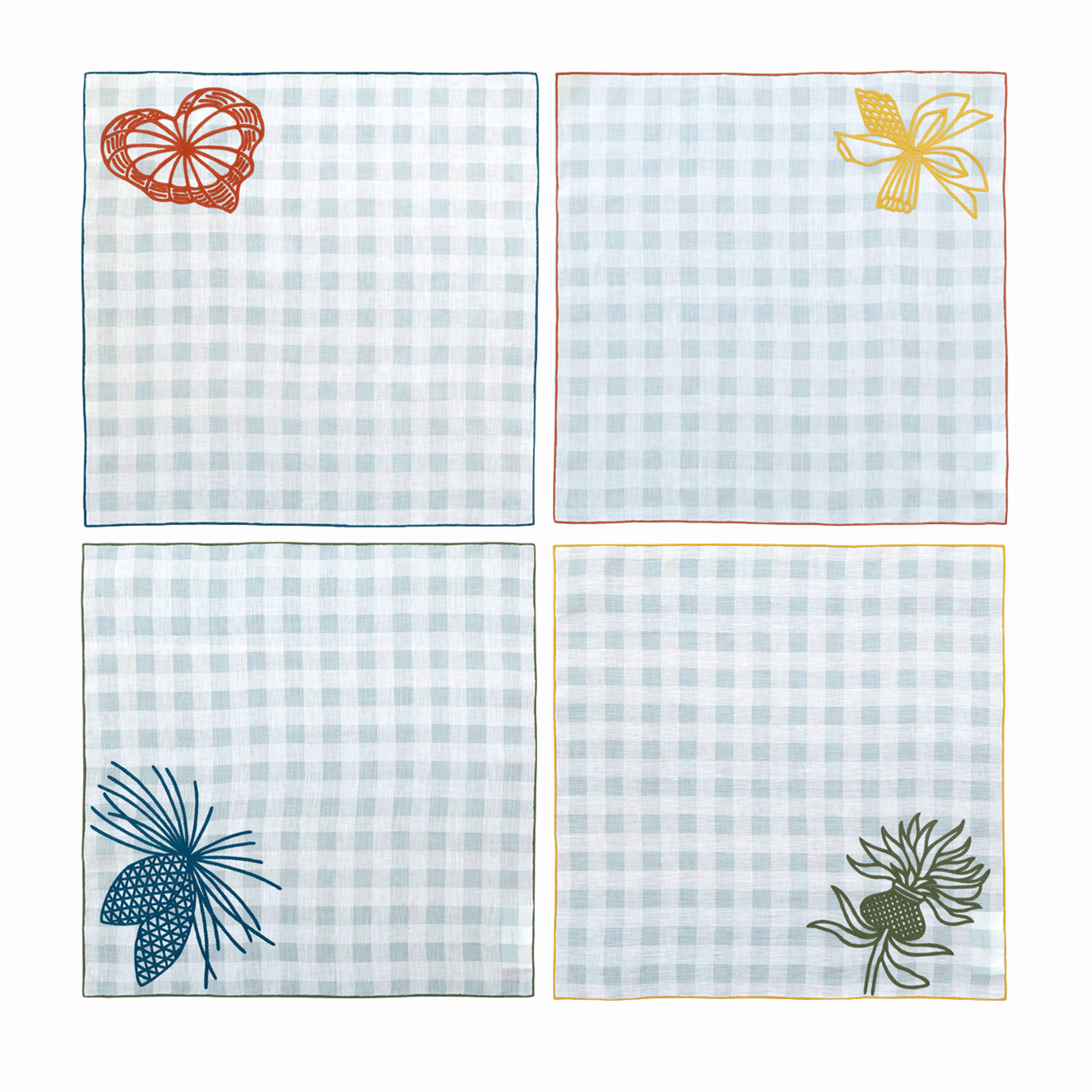 Pine and Picnic - Table Napkin (Set of 4)