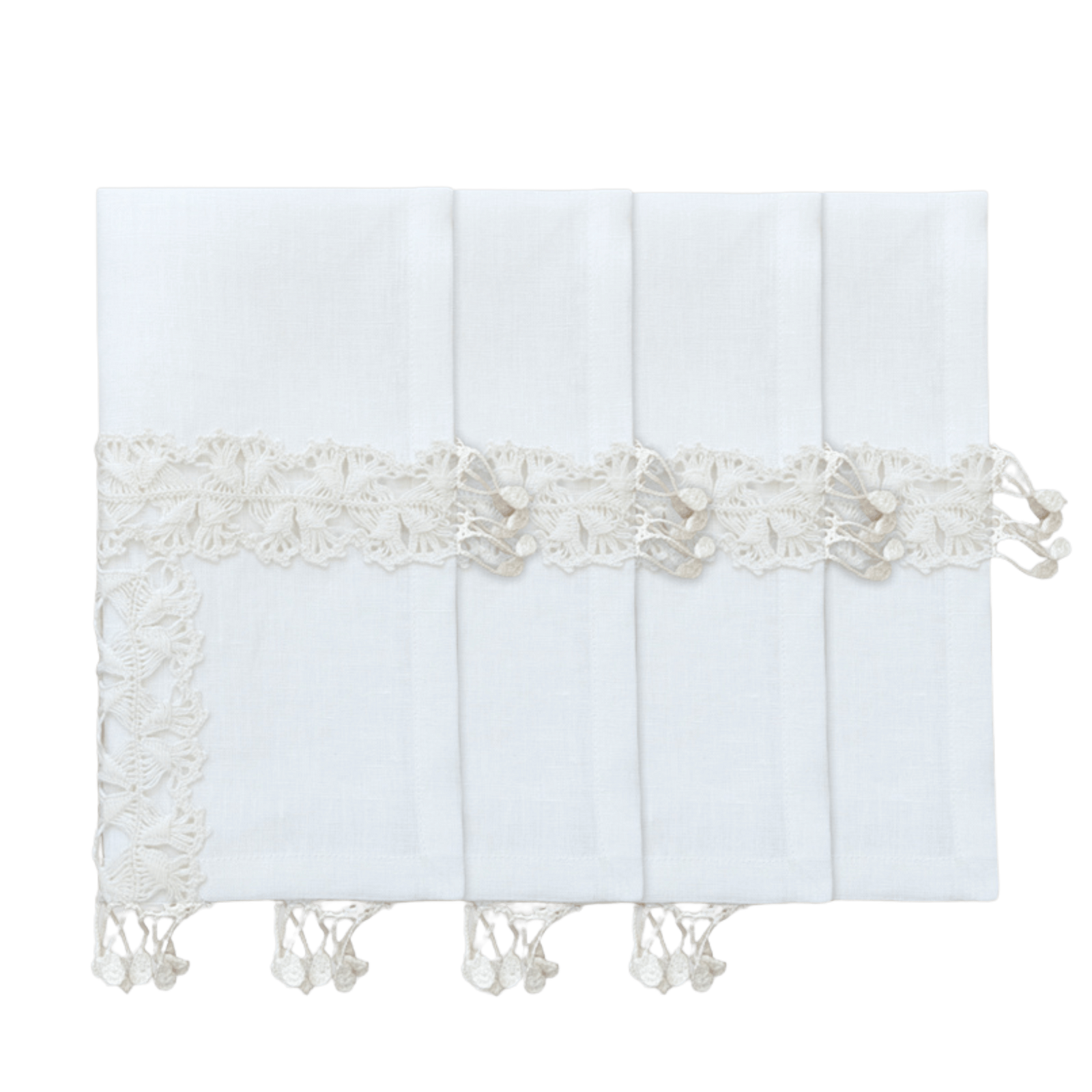 Crochet Whisper - Table Napkin (Set of 4)