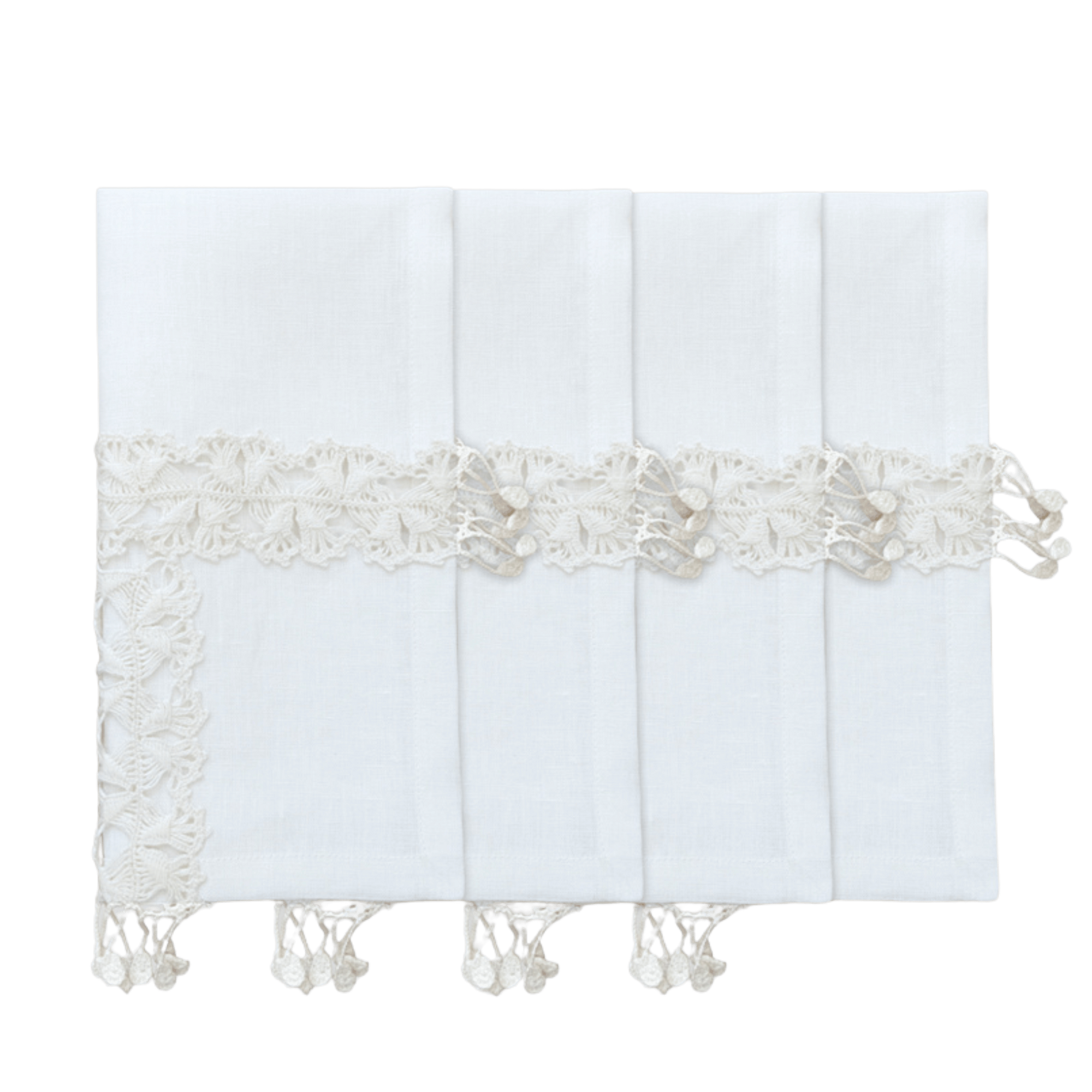 Crochet Whisper - Table Napkin (Set of 4)