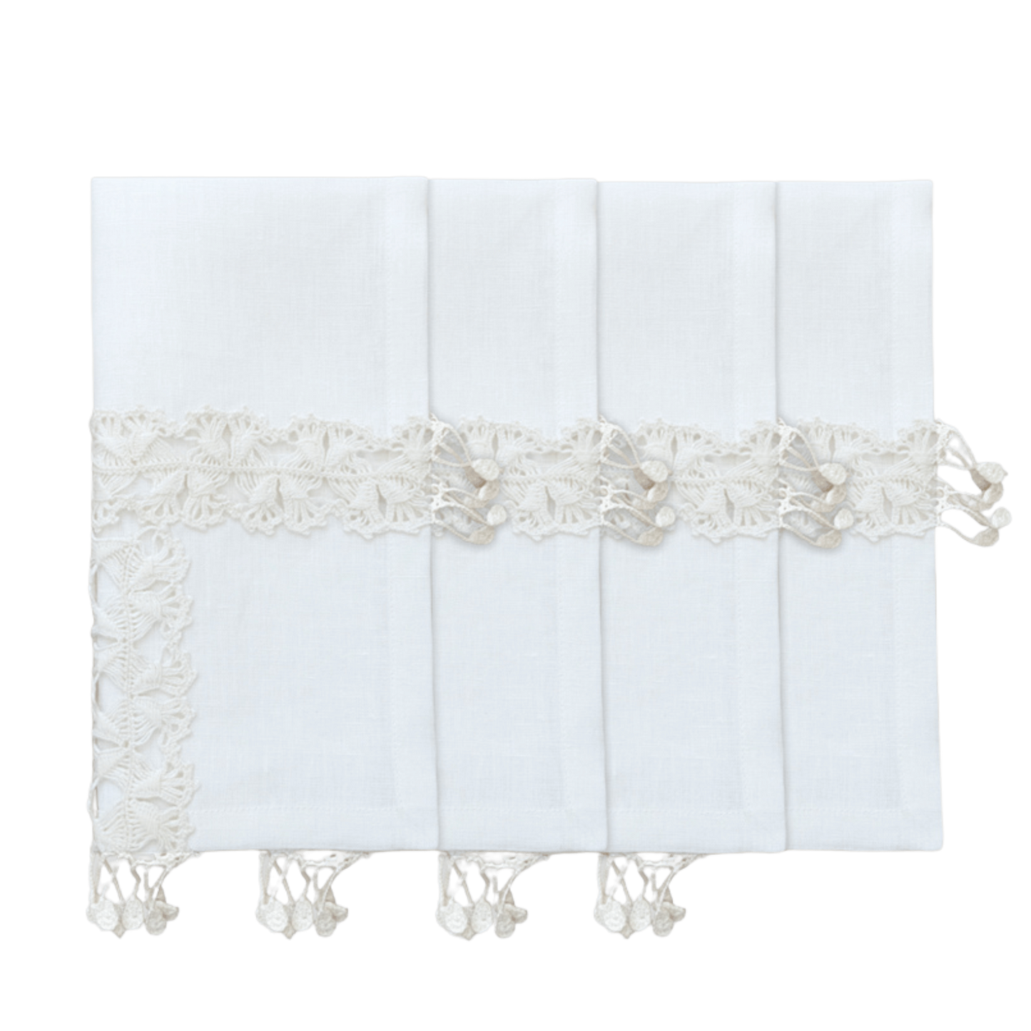 Crochet Whisper - Table Napkin (Set of 4)