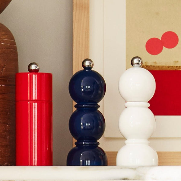 Navy Mini Bob Salt or Pepper Mill - Addison Ross Ltd UK