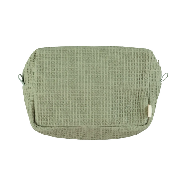 Necessaire Algodão Favo Verde