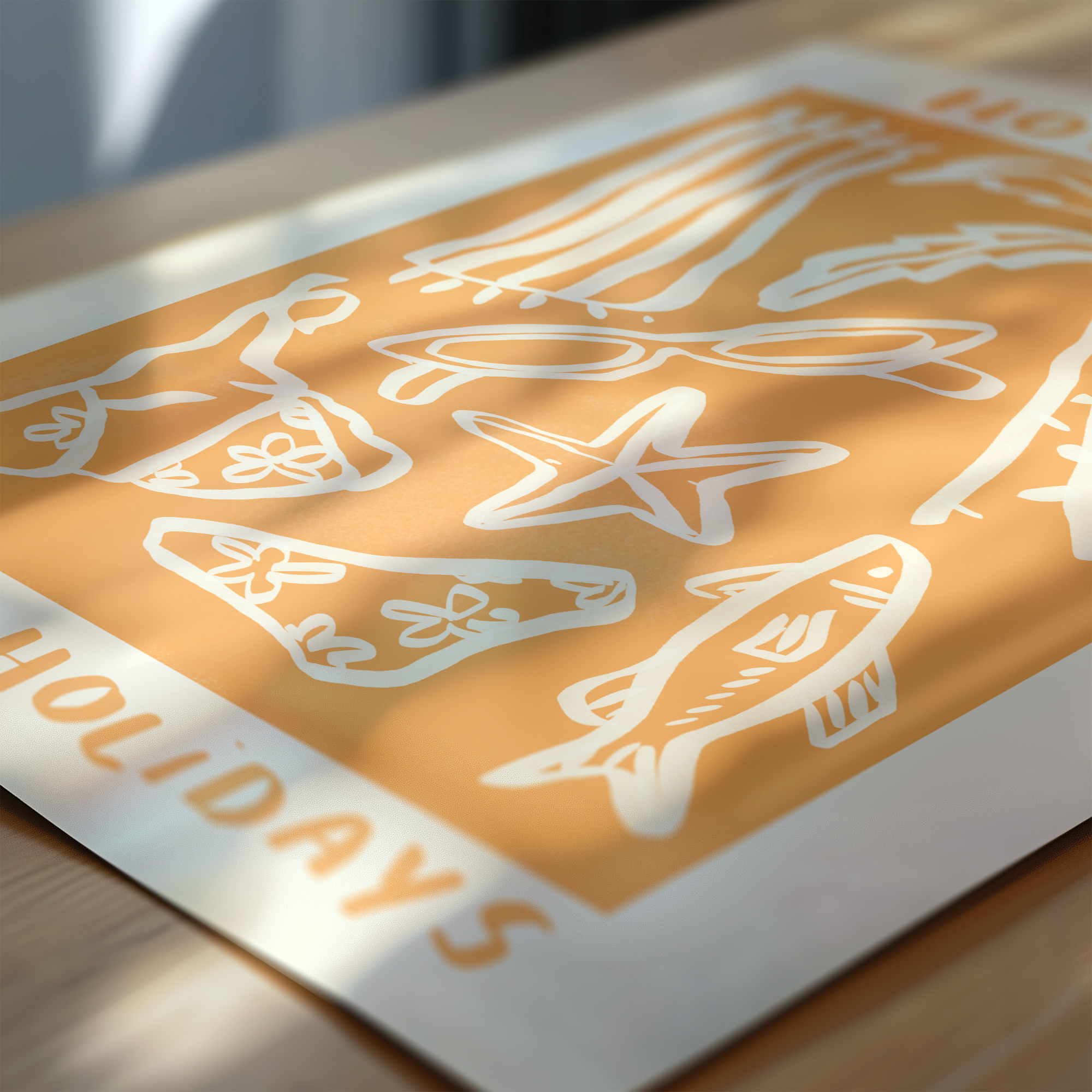 Hot Girls Need Holidays Print