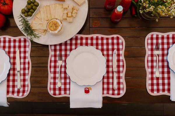 Negroni' Dinner Napkins (Set of 4)