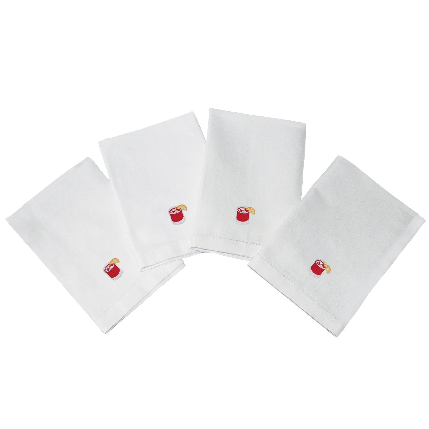 Negroni' Dinner Napkins (Set of 4)
