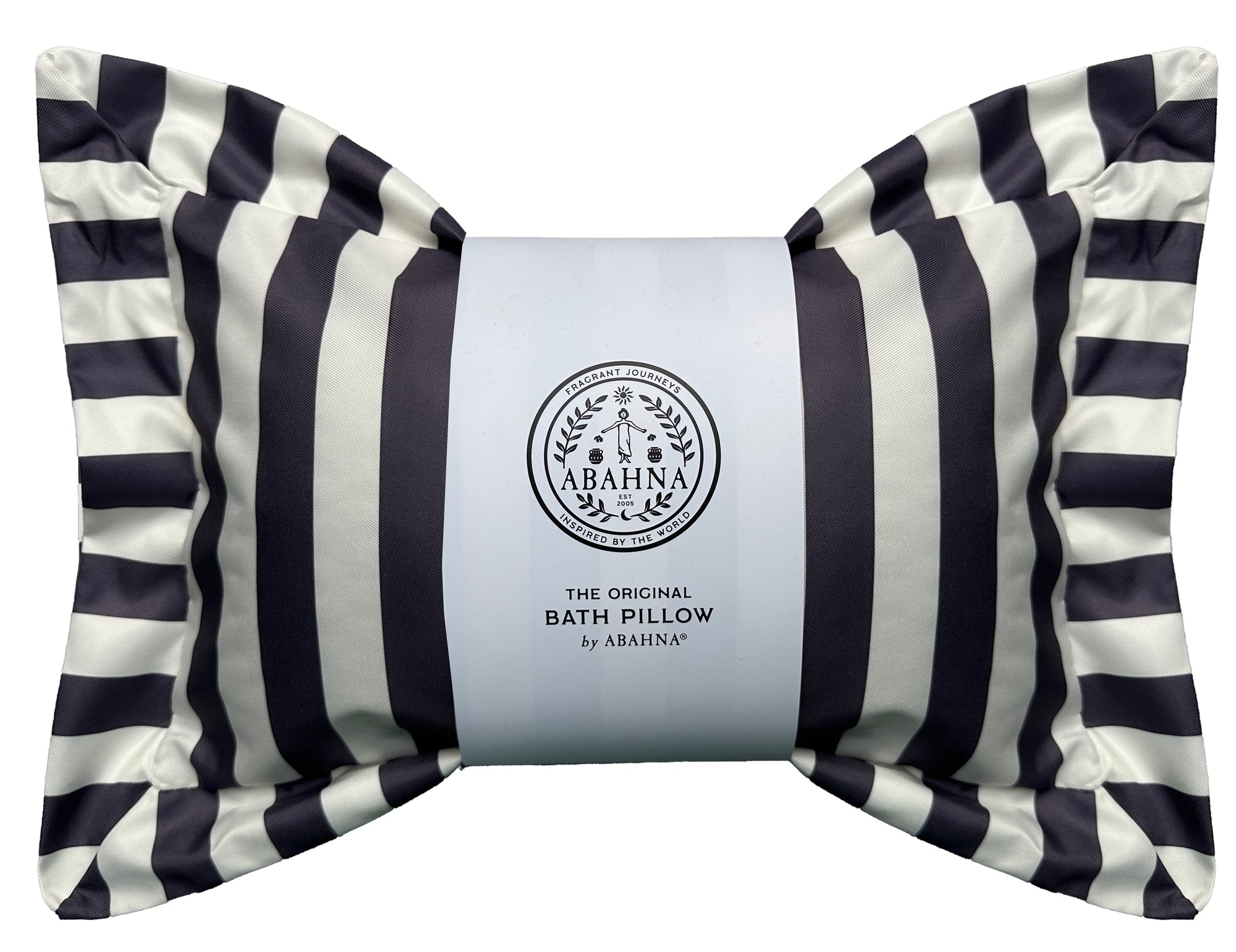 The Original Bath Pillow - Charcoal Grey & White (Boxed)