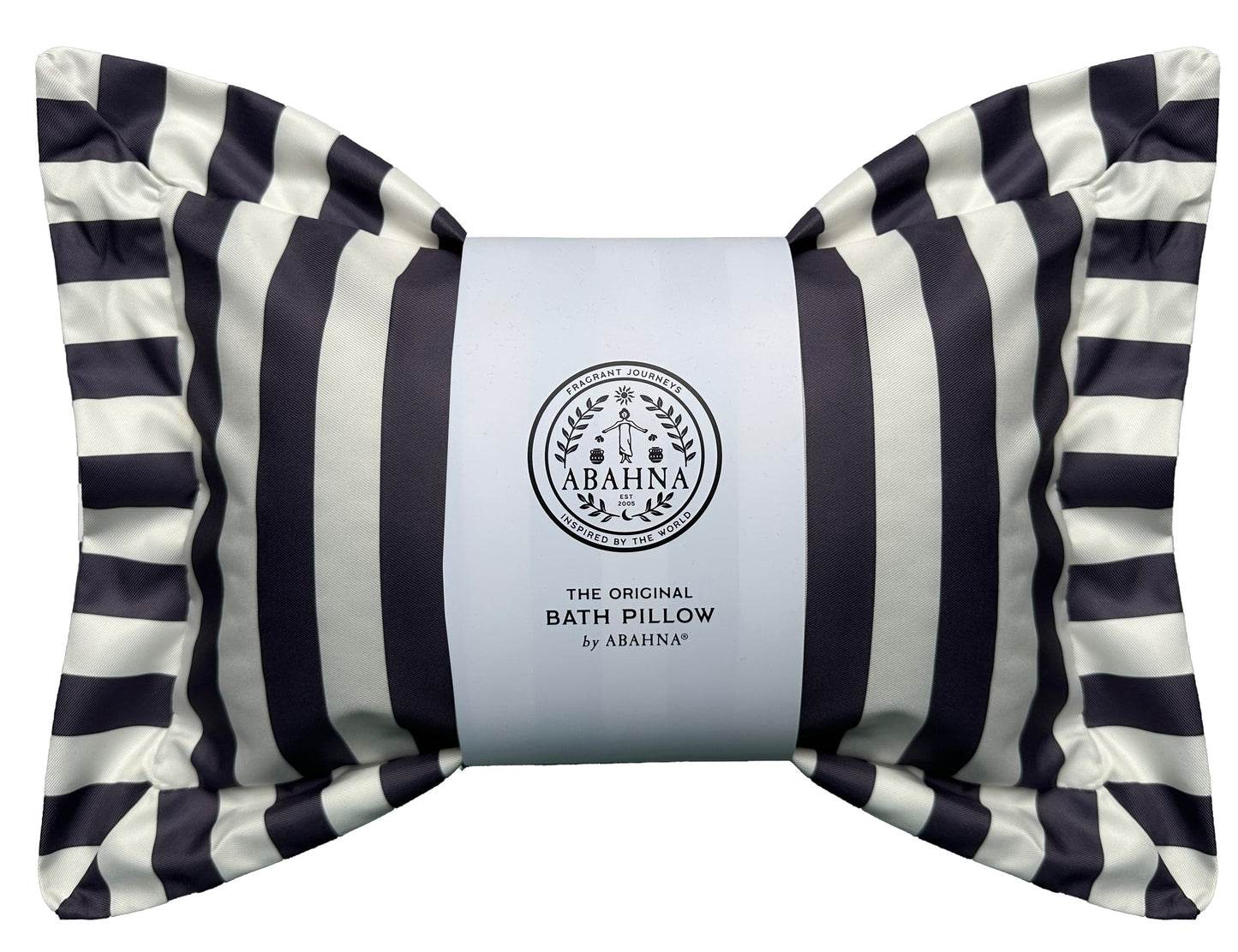 The Original Bath Pillow - Charcoal Grey & White (Boxed)