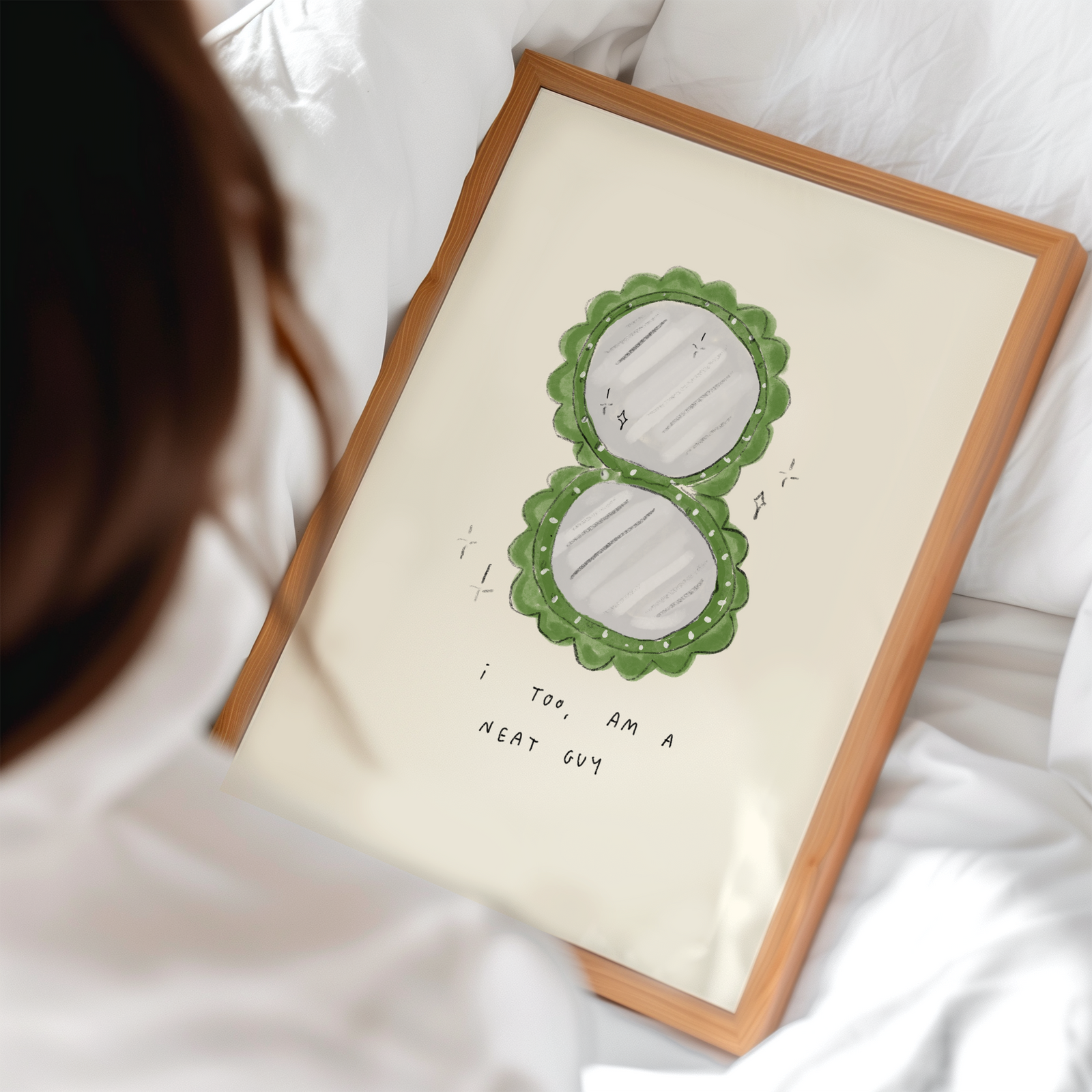I Too, Am A Neat Guy - Friends Quote Print