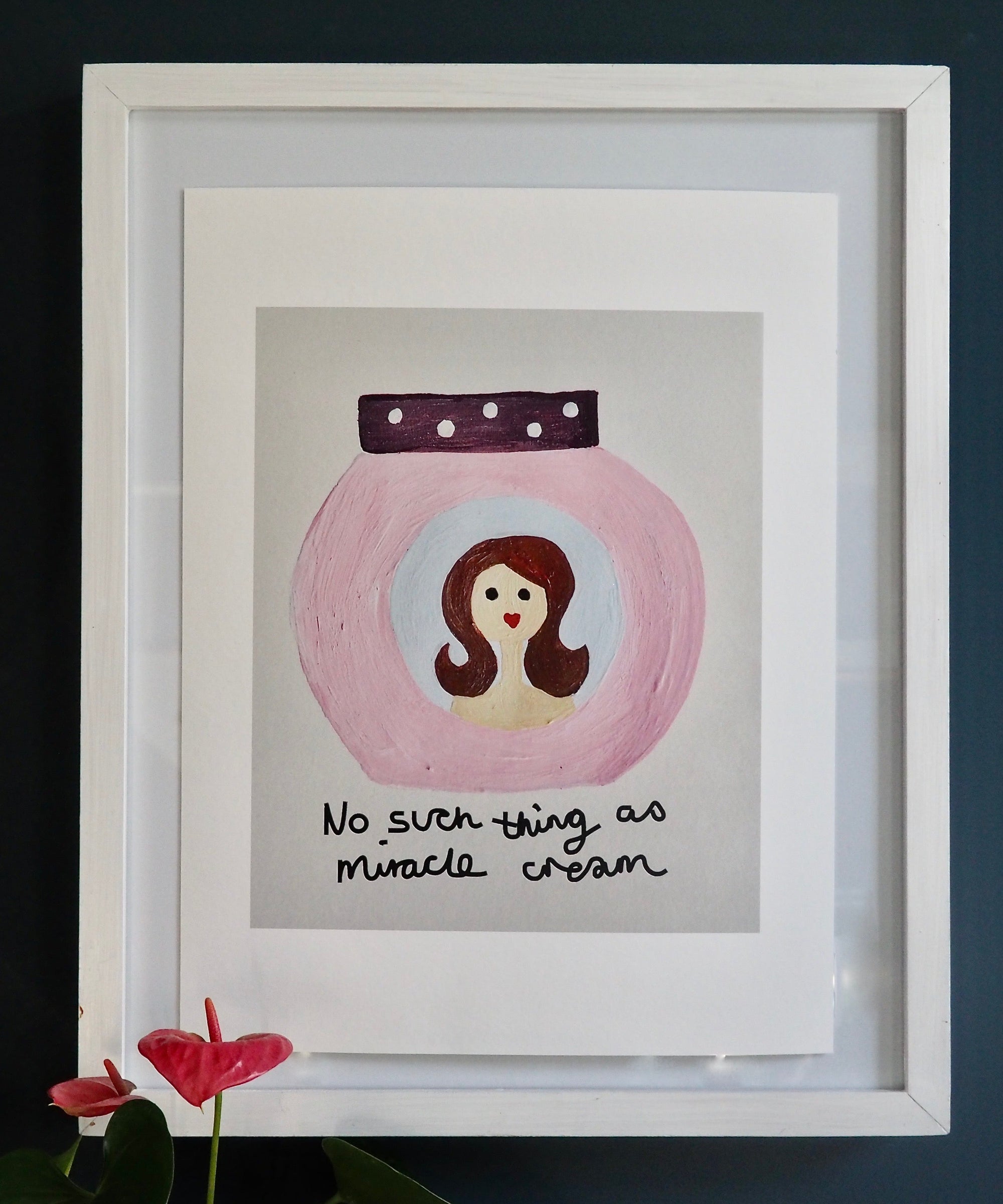 No Such Thing as Miracle Cream Giclee Print