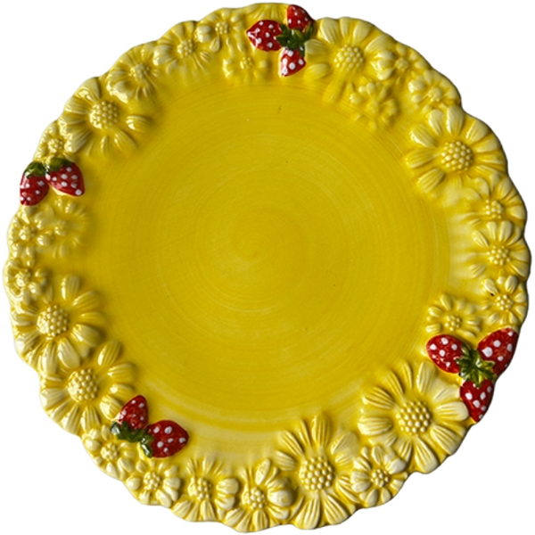 Nonna Platter Yellow 36cm
