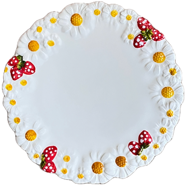 Nonna Platter Strawberry 36cm