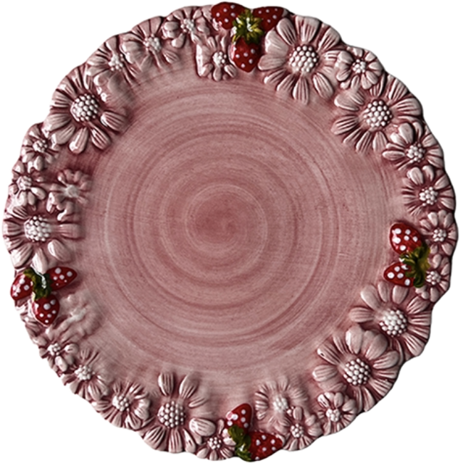 Nonna Platter Pink 36cm
