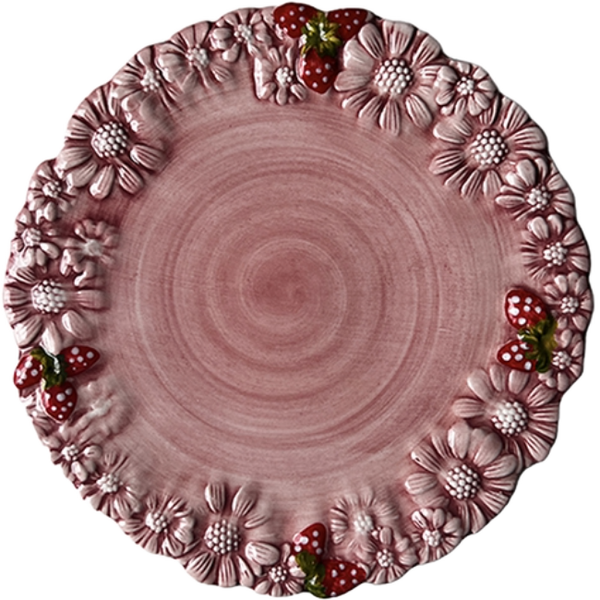 Nonna Pink Plate 22cm