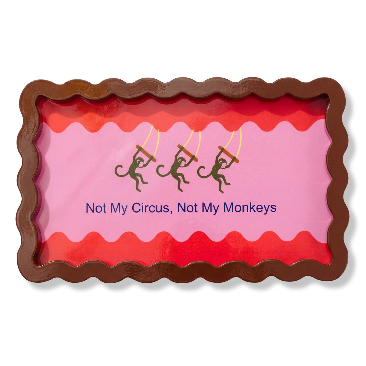 Not My Circus Lacquer Tray