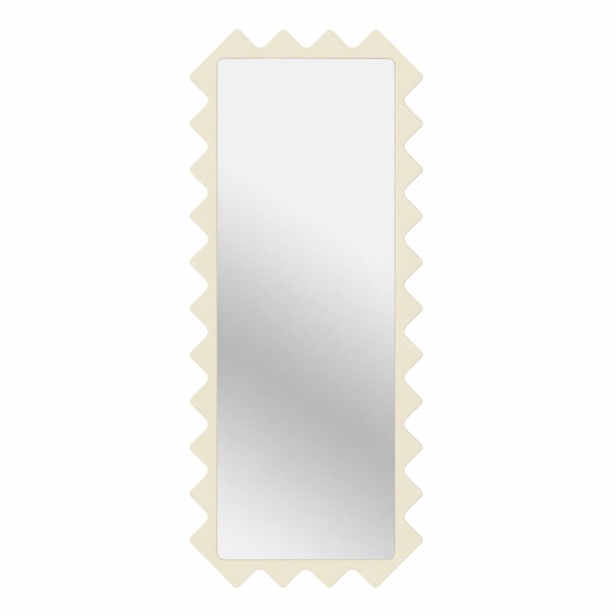 Architectural Full-Length Oberig 114 Beige Mirror Inspired by Ukrainian Heritage