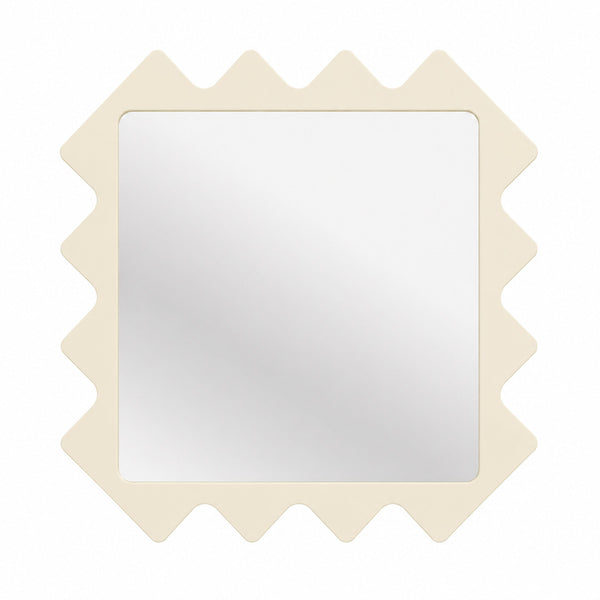 Modern Red Statement Wall Mirror - Oberig 44 by oitoproducts