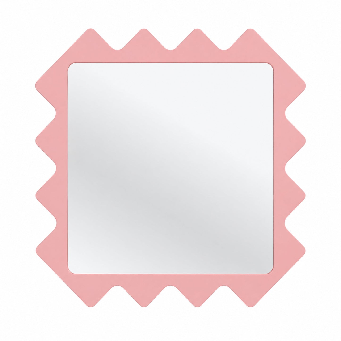 Modern Red Statement Wall Mirror - Oberig 44 by oitoproducts