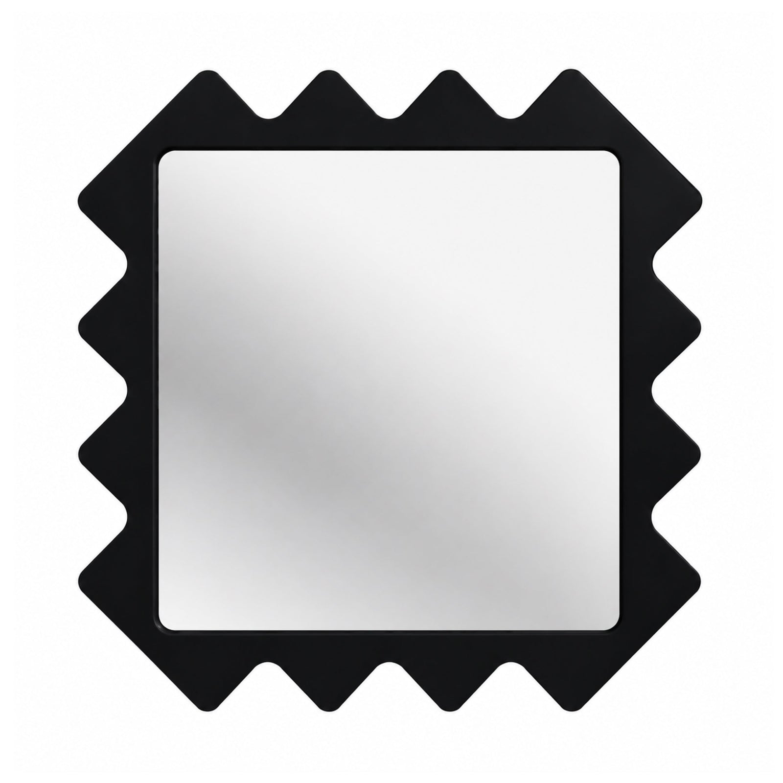 Modern Red Statement Wall Mirror - Oberig 44 by oitoproducts
