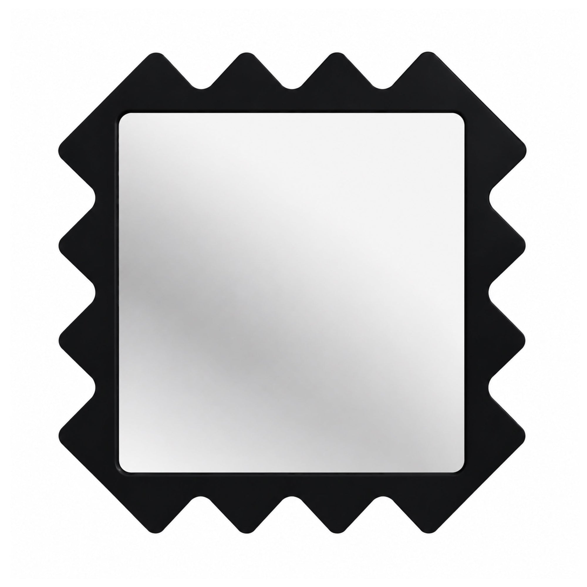 Modern Red Statement Wall Mirror - Oberig 44 by oitoproducts