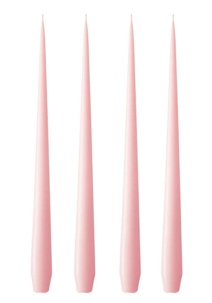 Olivia's Rose Quartz Large Taper Candles - Casa by Josephine Jenno