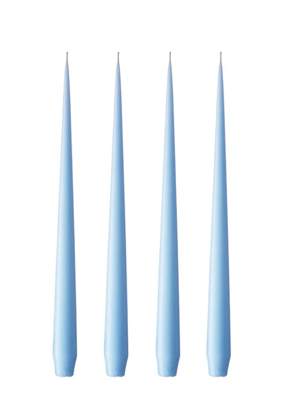Olivia's Sky Blue Taper Medium Candles - Casa by Josephine Jenno