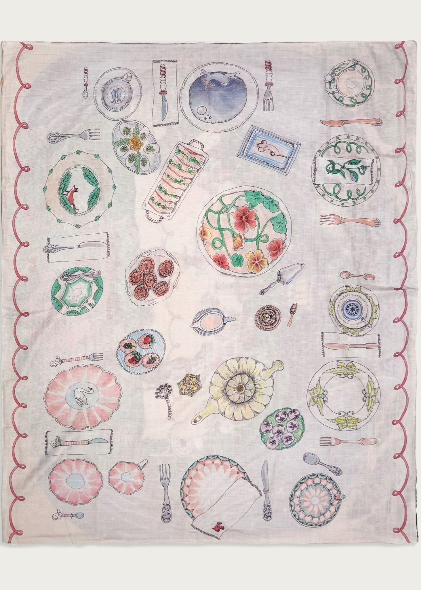 Once Upon a Feast Muslin Blanket - Large - Forivor