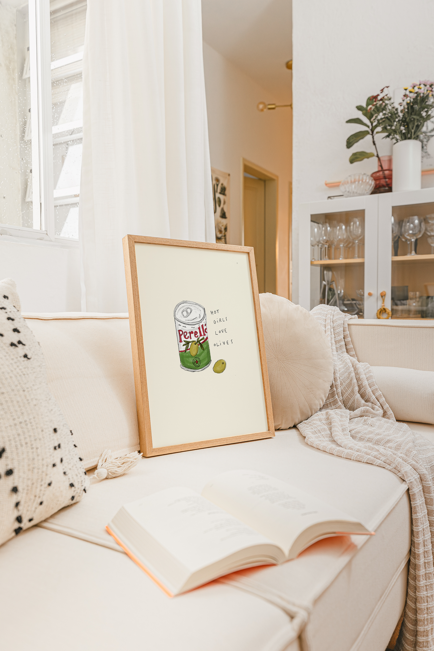 Hot Girls Love Olives Print