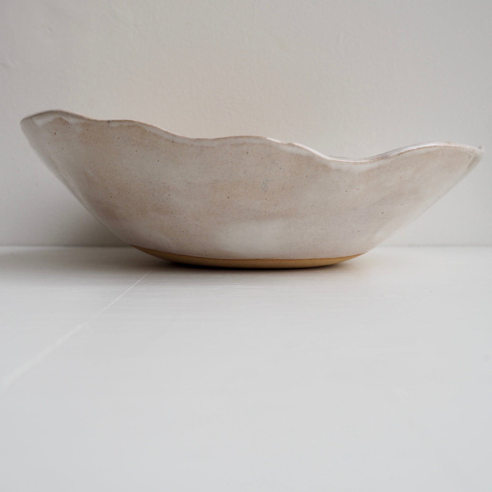 Handmade Ceramic Fruit Bowl With Oranges , Lemons And Limes