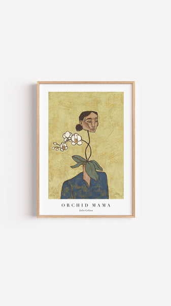 Orchid Mama - Botanical Fine Art Print