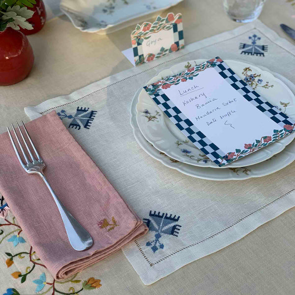 Ottoman Carnation Placemat