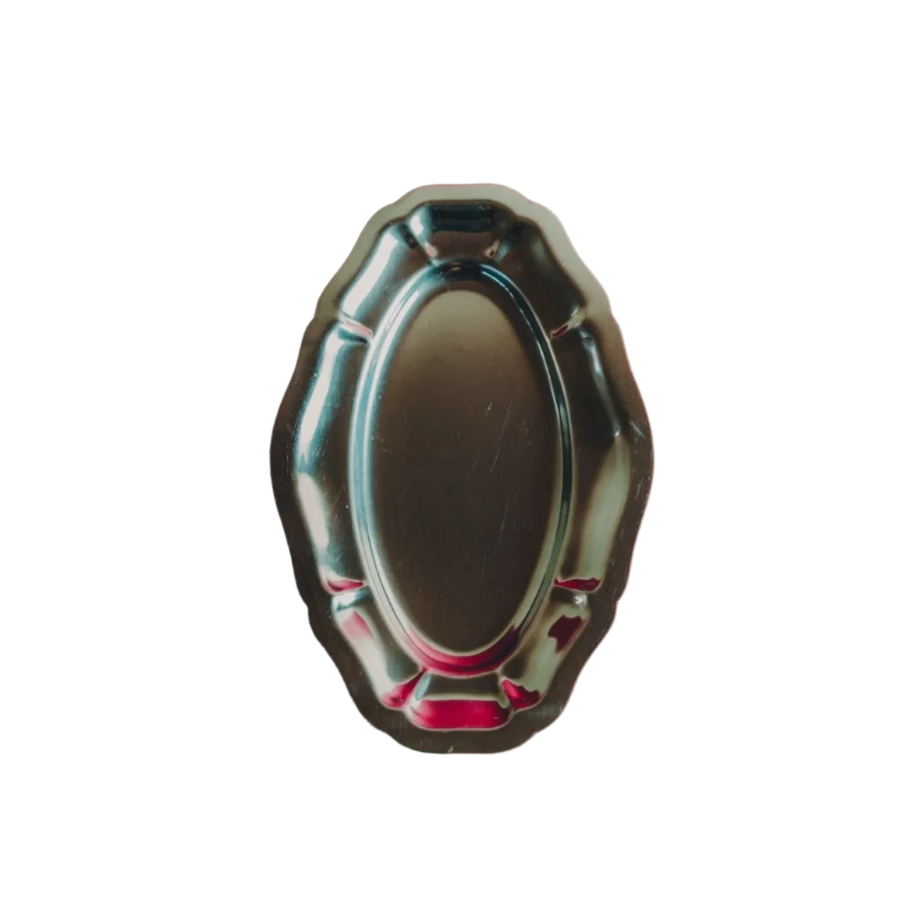 Oval Stainless Steel Dish