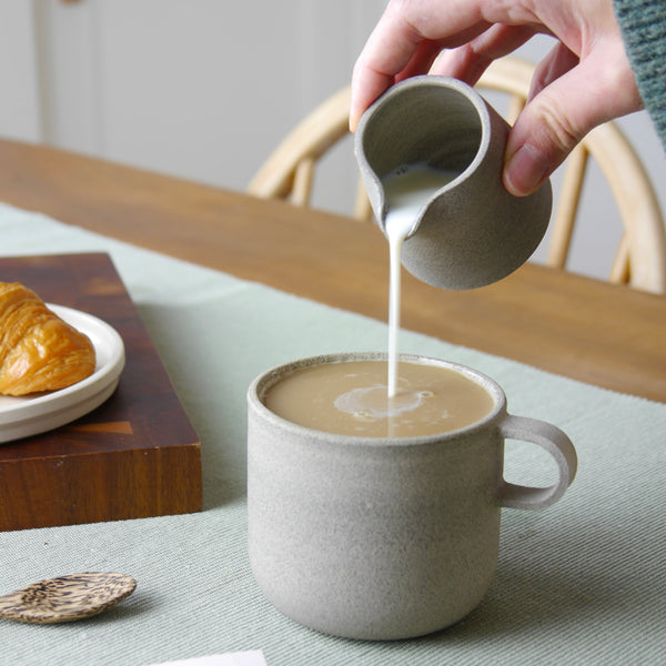 Ceramic Milk Jug, Stone