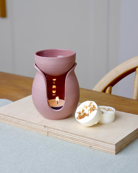 Cermaic Oil Burner, Damson