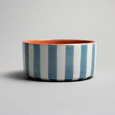 Sun Strip Serving Bowl - Blue - Photo 2