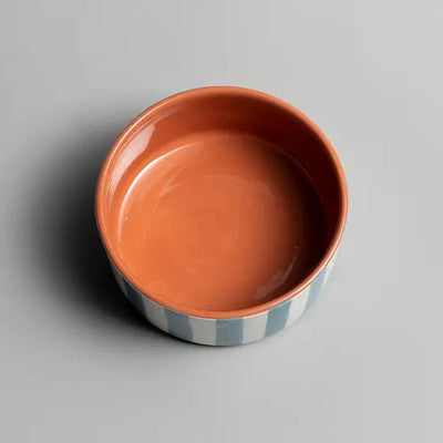 Sun Strip Serving Bowl - Blue - Photo 3