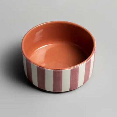Sun Strip Serving Bowl - Terracota - Photo 1