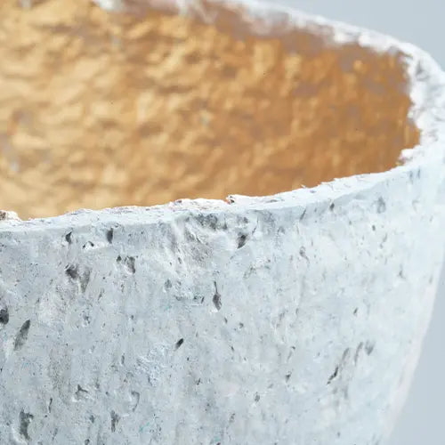 Recycled paper mache bowl 
