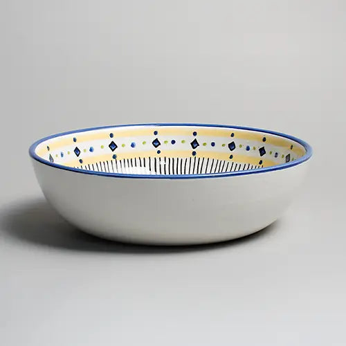 Zohra – Hand-Painted Moroccan Ceramic Bowl - Image 3