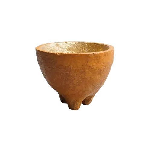 Paper Mache Swazi Bowl - Mustrard - Photos 2