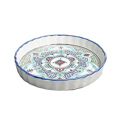 Safa – Hand-Painted Moroccan Ceramic Dish - Photo 1