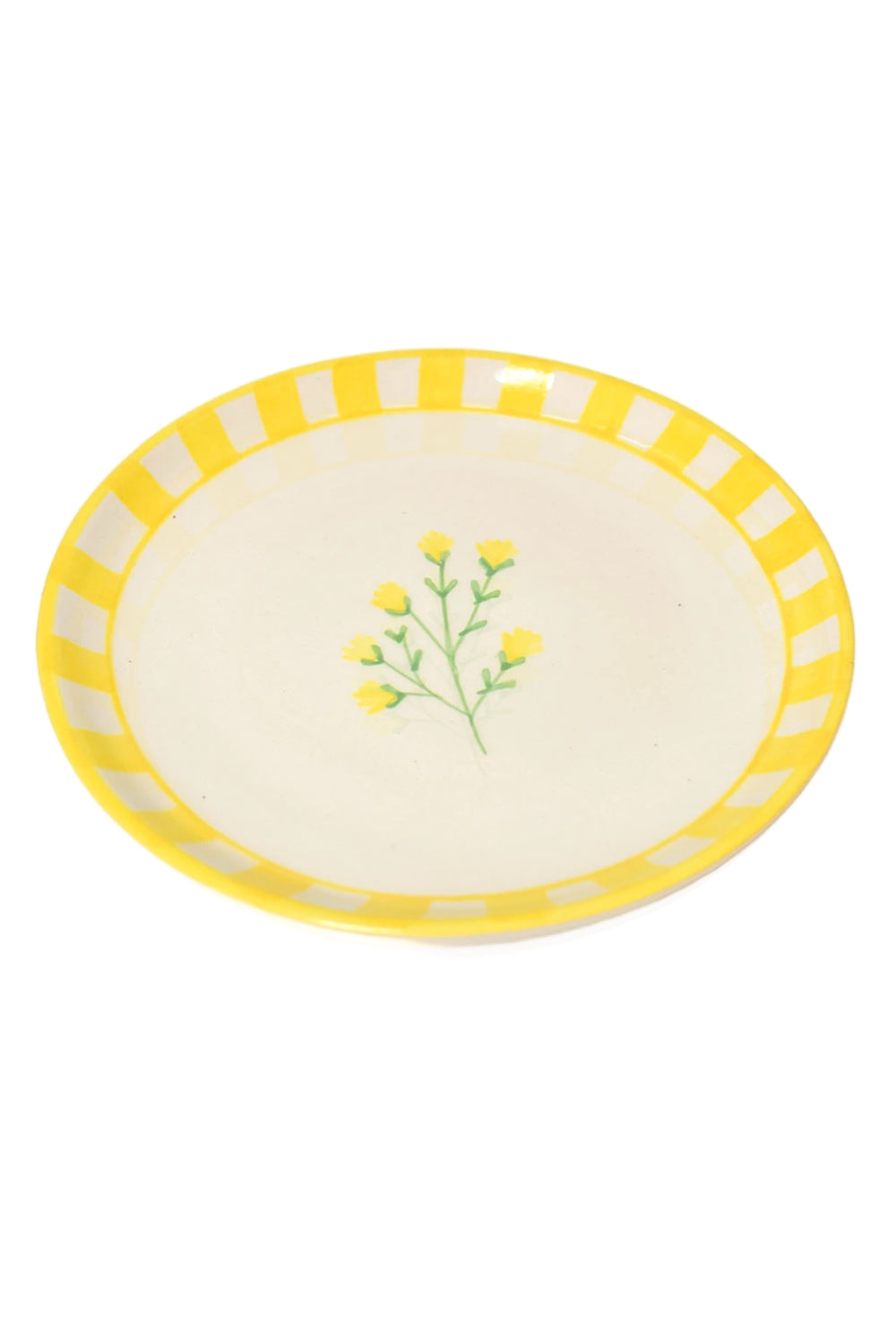 Ceramic Dessert Plates Sunshine Spring 7 Inches Set of 4 - Casa Amarosa