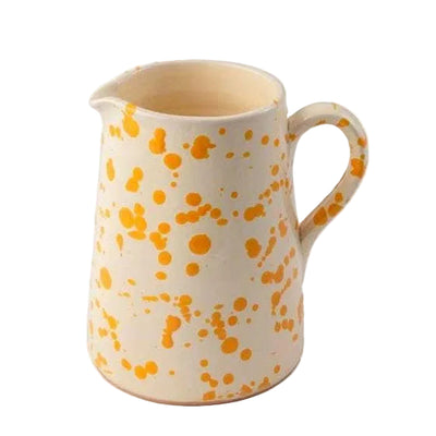 Painted Small Terracotta Jug - Casa by Josephine Jenno