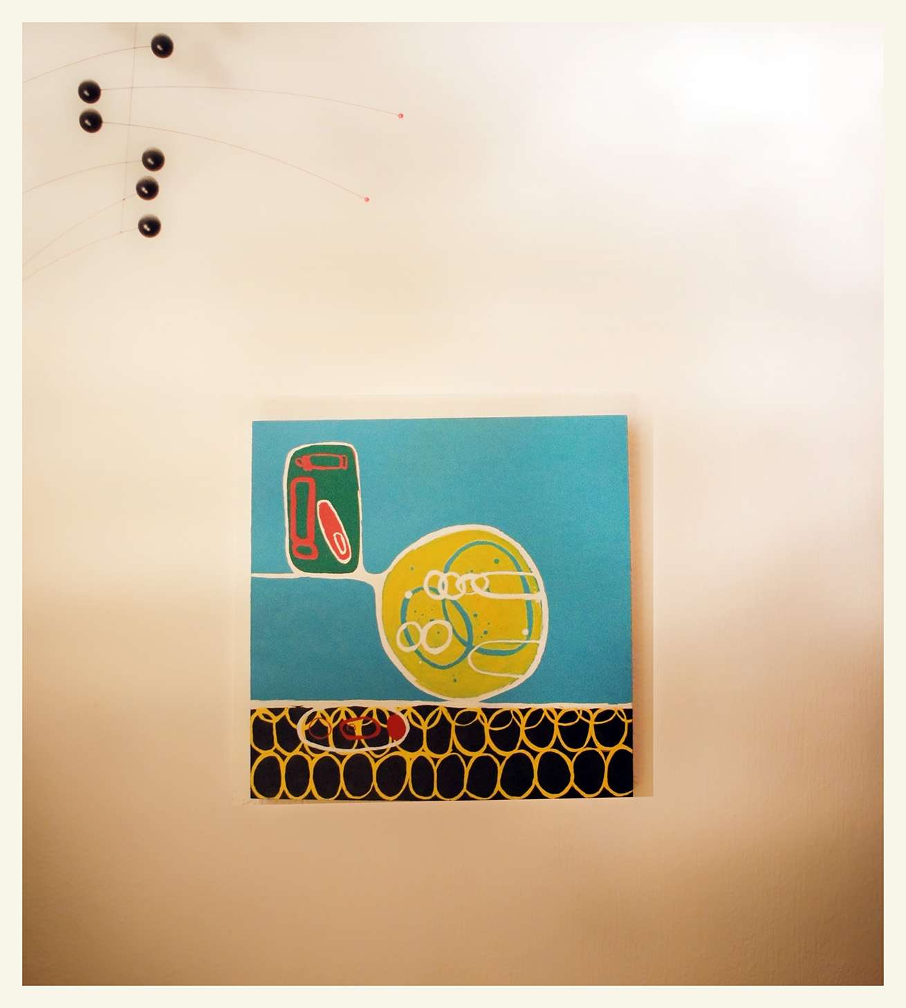 Yellow Spot Painting