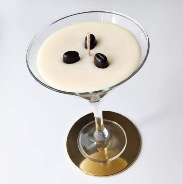 espresso martini candle