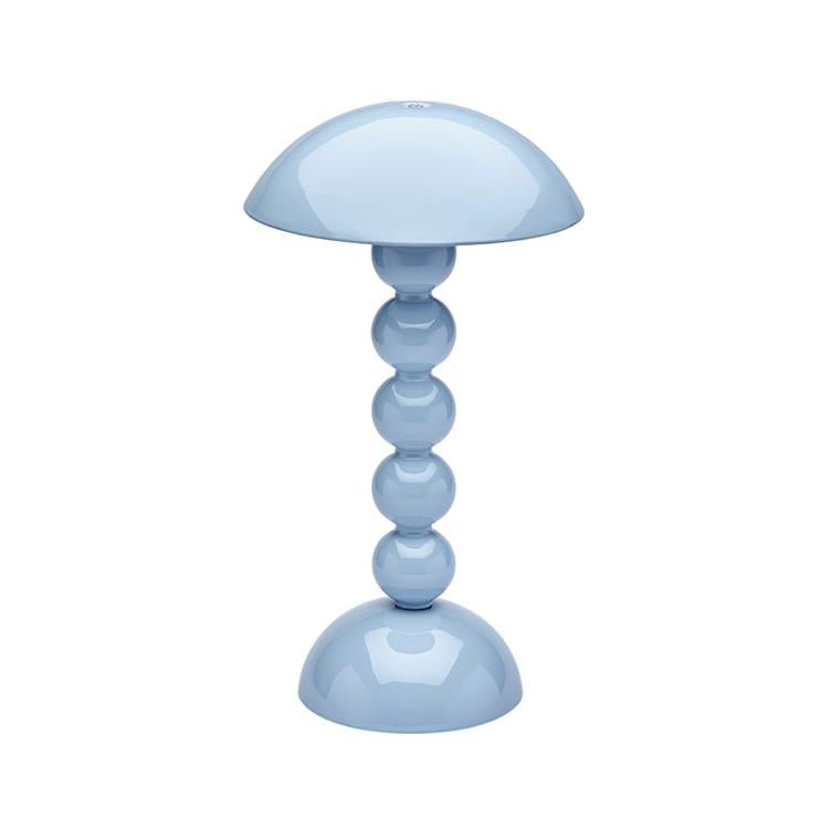 Pale Denim Bobbin LED Lamp - Addison Ross Ltd UK