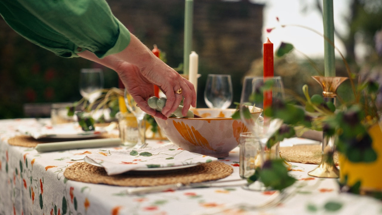 Bobbin Salad Servers | Sage Green