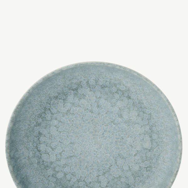 LoHo Pasta Bowls Set of 4, Cloud Grey Reactive Glaze