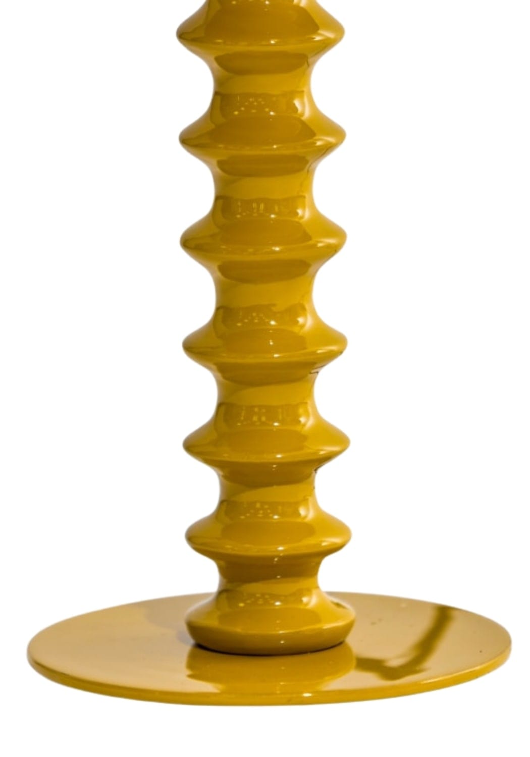 Penny Ribbed Lamp - Mustard - Casa by Josephine Jenno