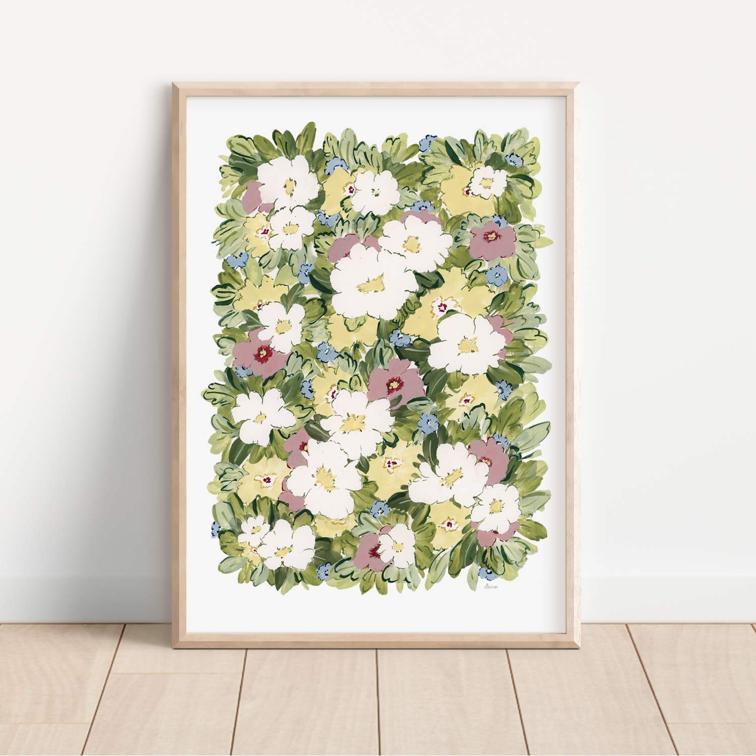 Petals In Harmony Art Print