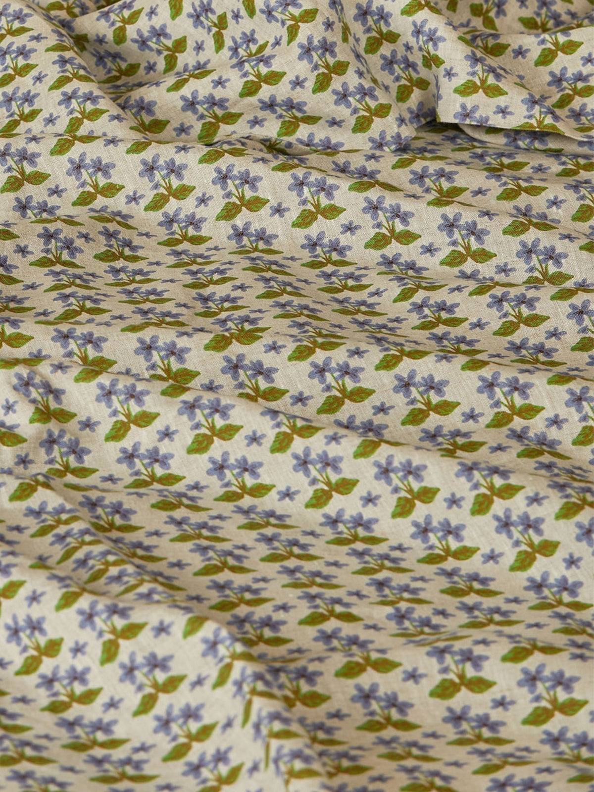 Petit Madeline Blue Linen Standard Pillowcases